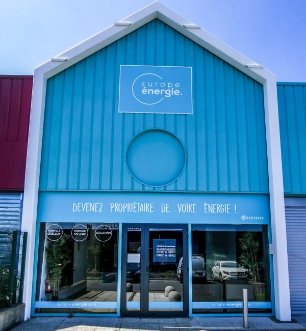 Façade agence Europe Energie